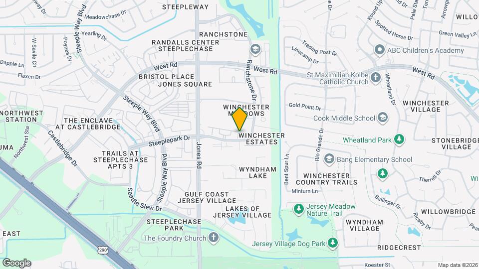 8908 Minola Oaks Dr Map and Location Details