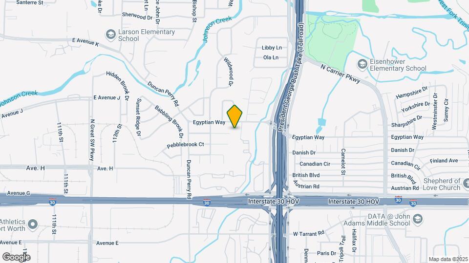 2102 Greenbriar Ct Map and Location Details