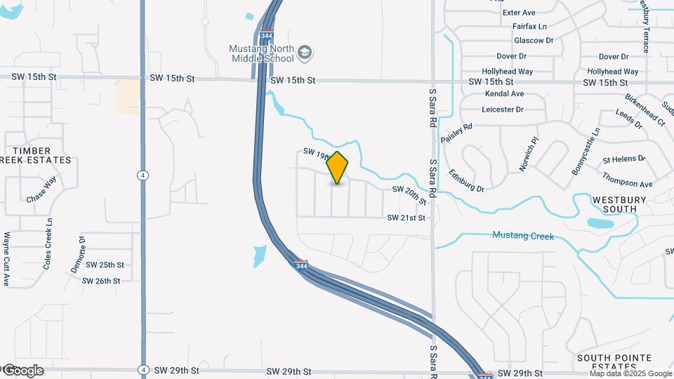 2112 Pine Creek Ave Map and Location Details