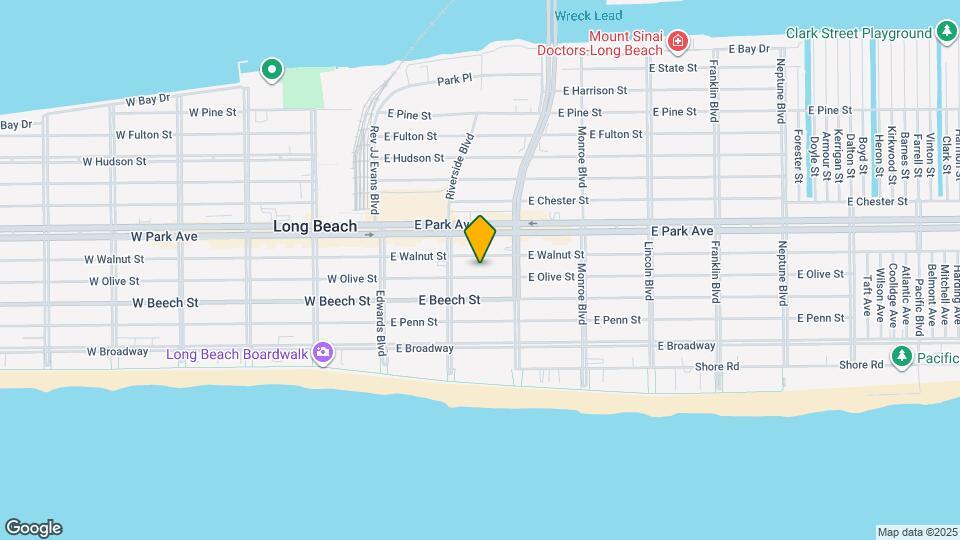 135 E Olive St Map and Location Details