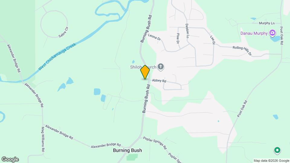 1542 Burning Bush Rd Map and Location Details