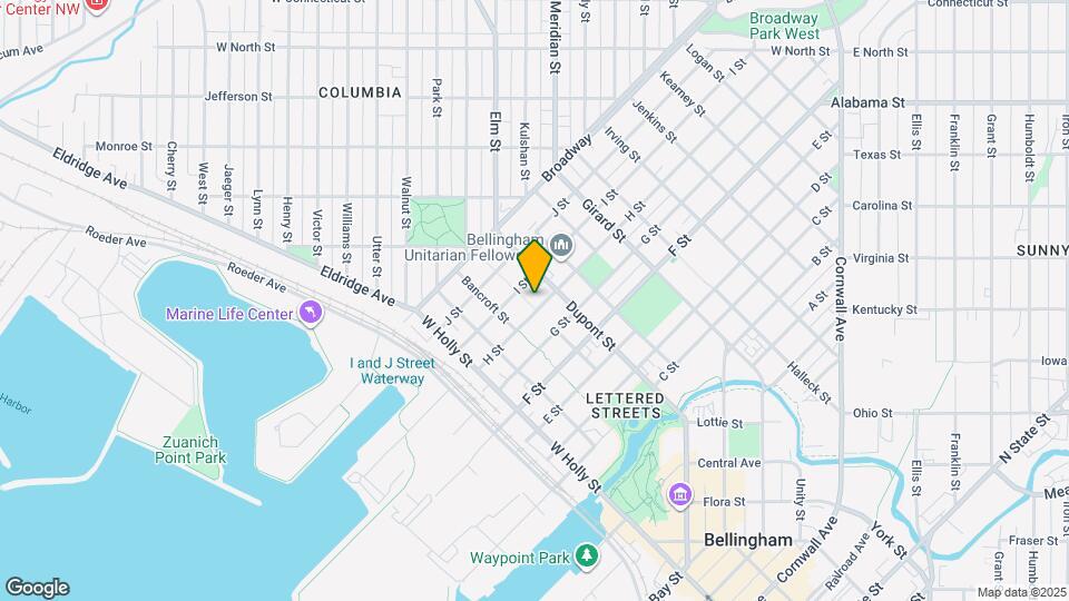 1601 H St Map and Location Details