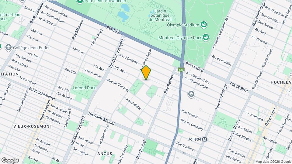 4441 18E Av Map and Location Details