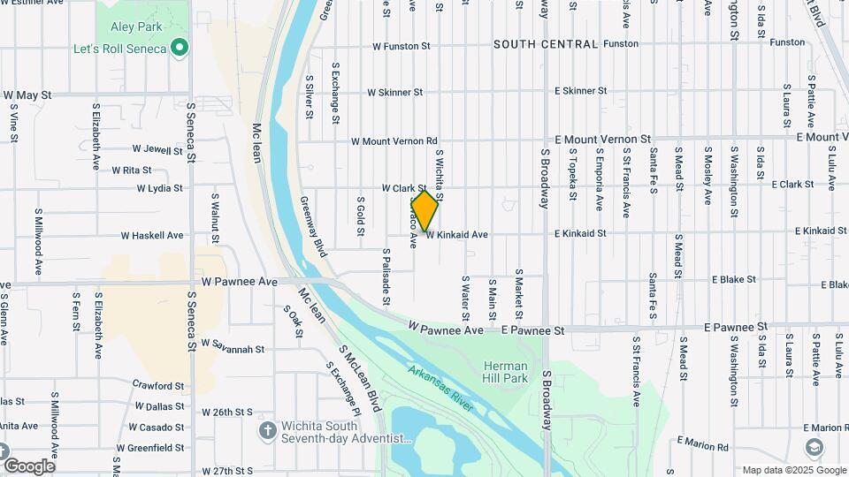 317 W Kinkaid Ave Map and Location Details