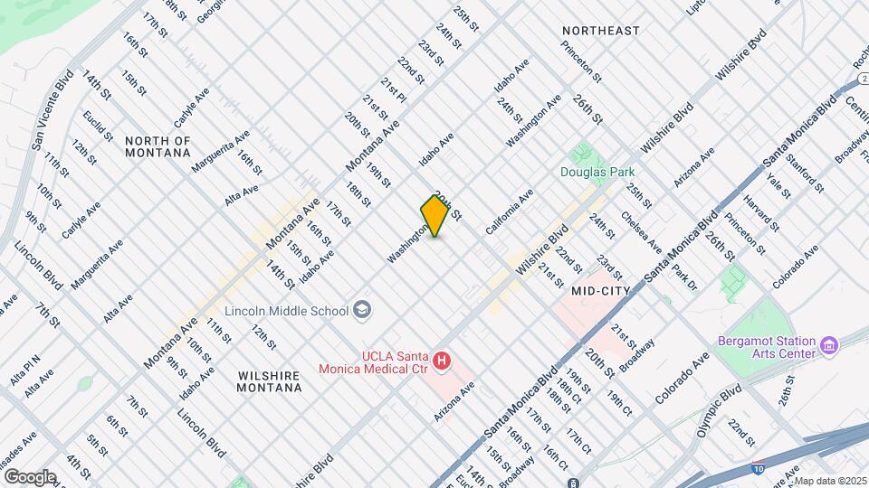 1024 19th St Mapa y Detalles de la Ubicación