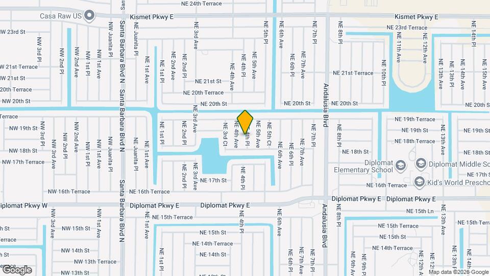 1822 NE 4th Pl, Unit H111 Map and Location Details