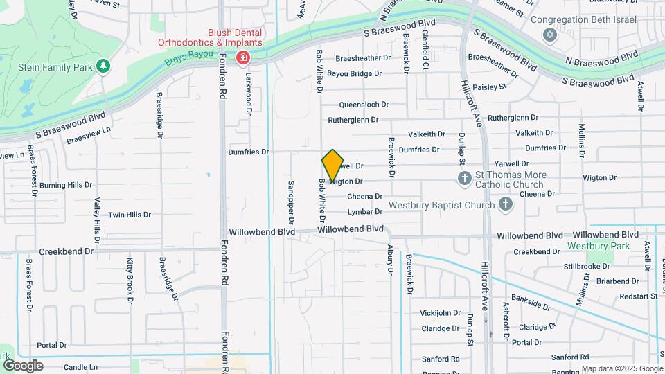 6231 Wigton Dr Map and Location Details