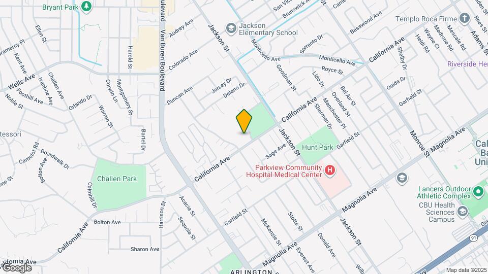 4224 Donald Ave Map and Location Details