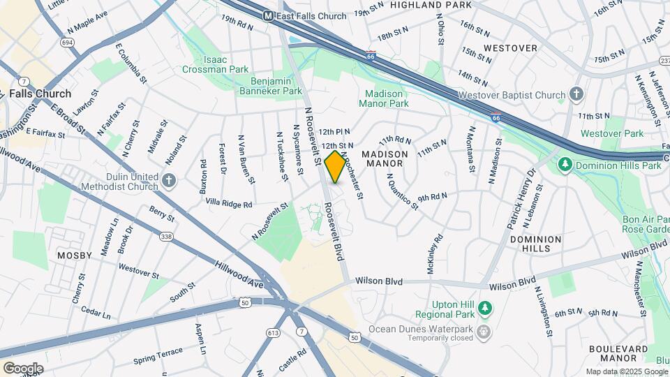 600 Roosevelt Blvd, Unit 314 Map and Location Details