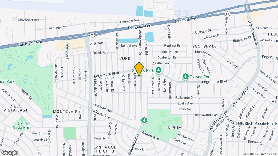 3217 Wedgewood Dr Map and Location Details