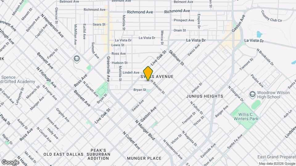 5940 Bryan Pkwy Map and Location Details