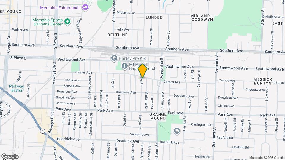738 Buntyn St Map and Location Details