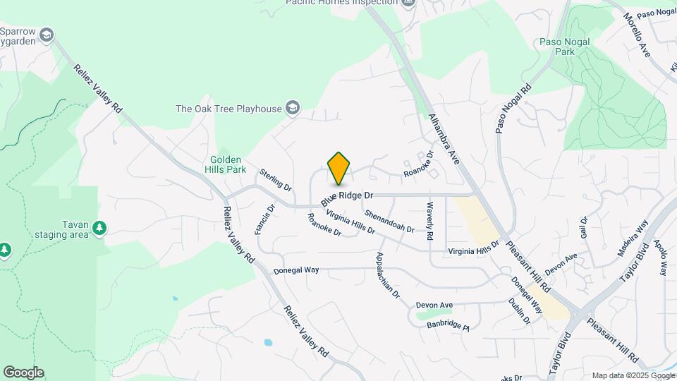 430 Blue Ridge Dr Map and Location Details