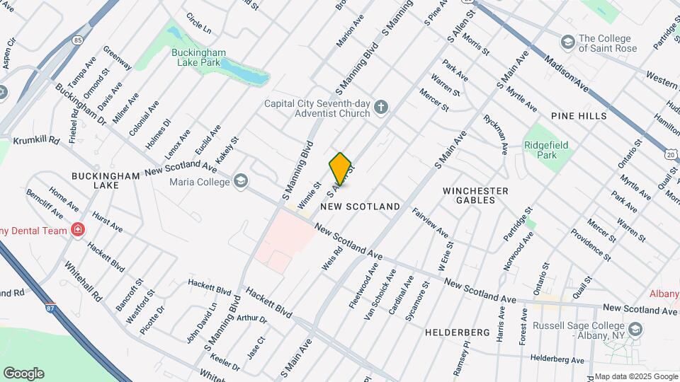 277 S Allen St Map and Location Details