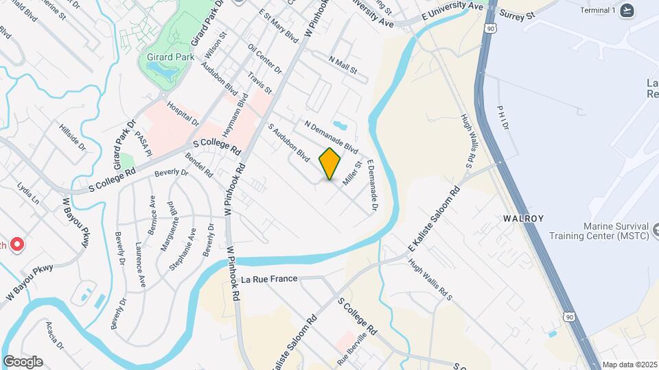 310 S Audubon Blvd Map and Location Details