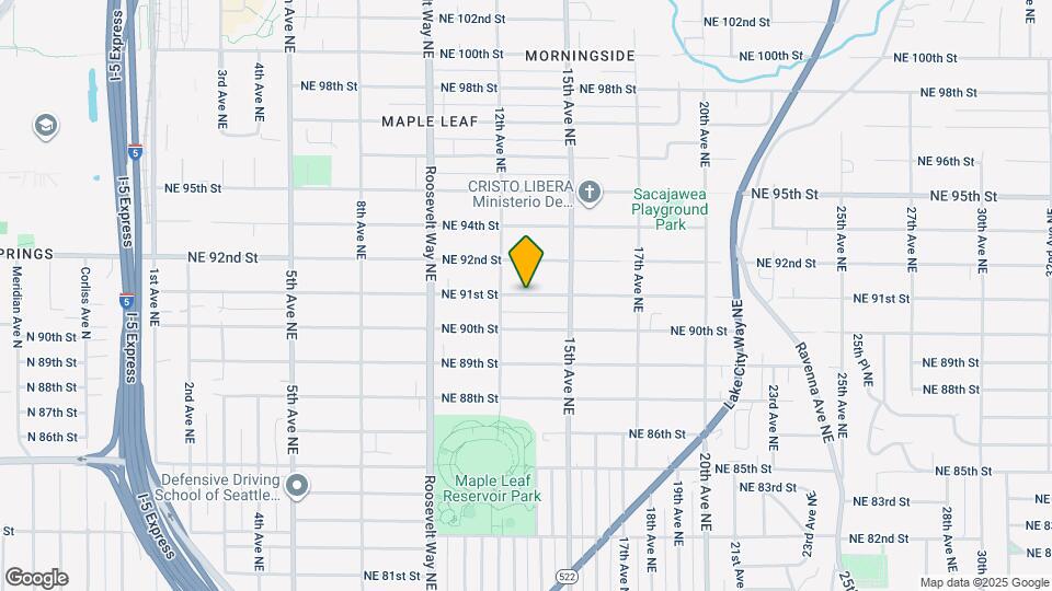 1205 NE 91st St Map and Location Details