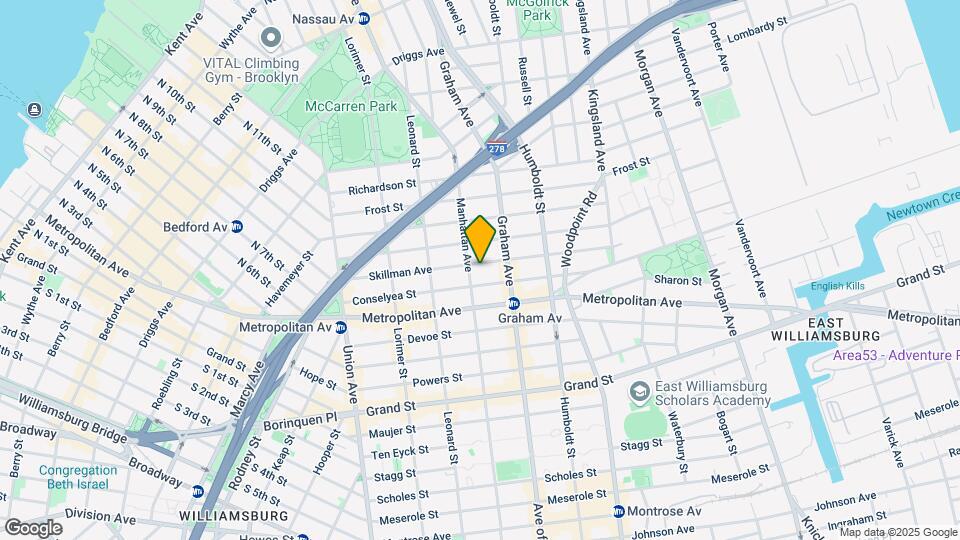 138 Skillman Ave Mapa y Detalles de la Ubicación