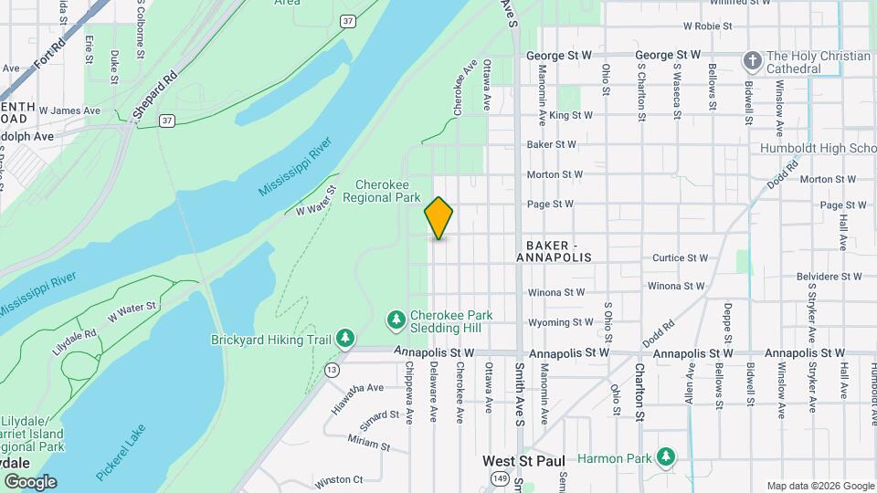 756 Delaware Ave Map and Location Details