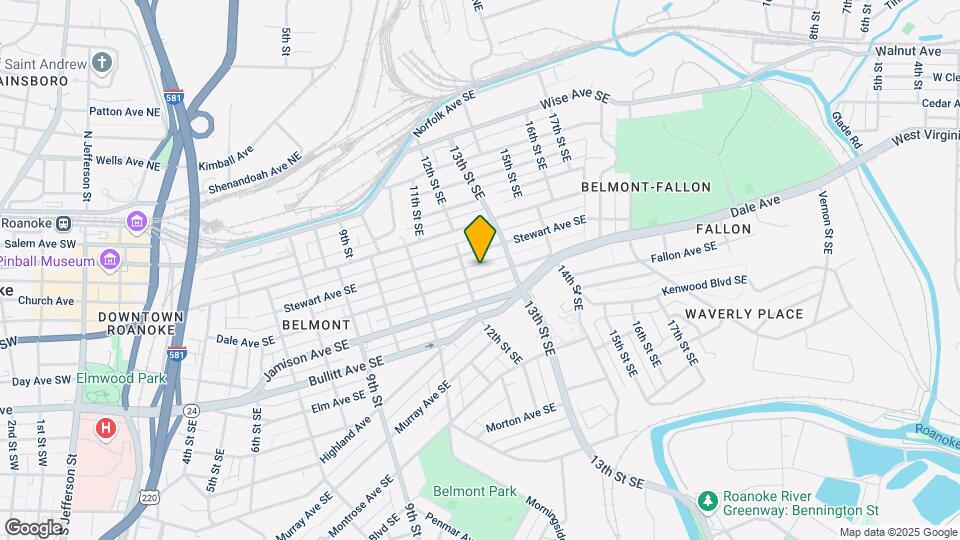 1216 Dale Ave SE, Unit B Map and Location Details