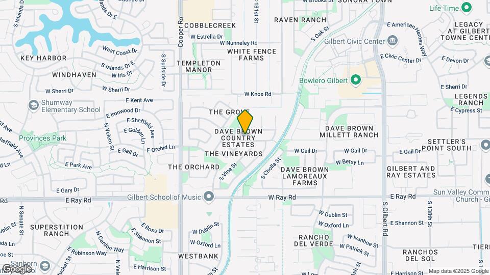 538 W Country Estates Ave Map and Location Details