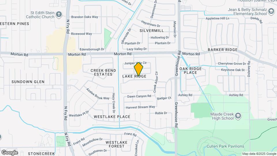 19434 Brook Village Rd Map and Location Details