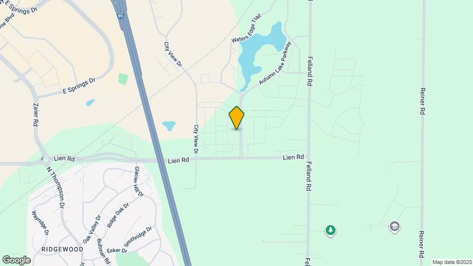 1820 Autumn Lake Parkway Map and Location Details