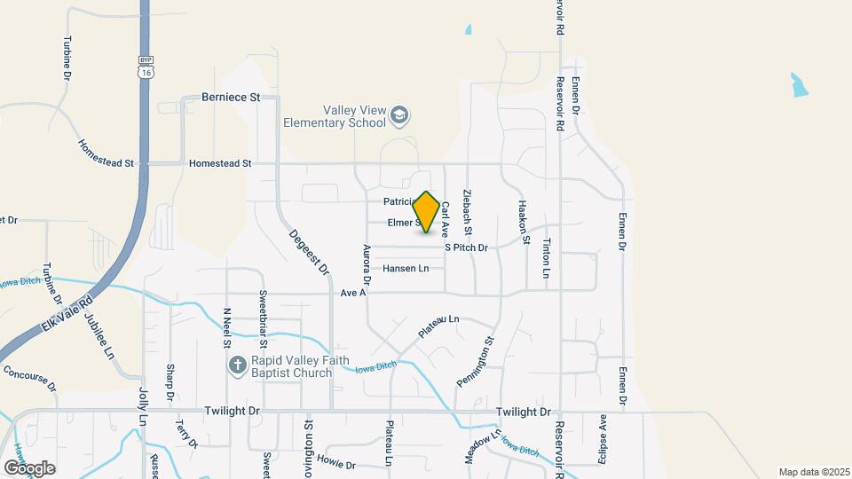 5010 S Pitch Dr Map and Location Details