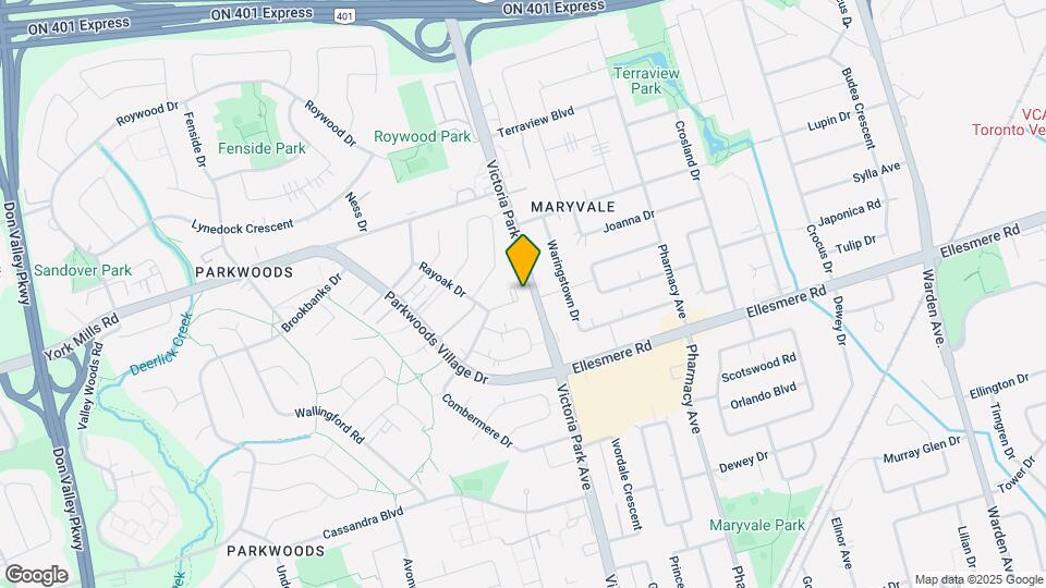140 Combermere Dr Map and Location Details
