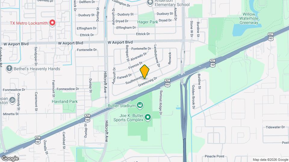 5758 Greencraig Dr Map and Location Details