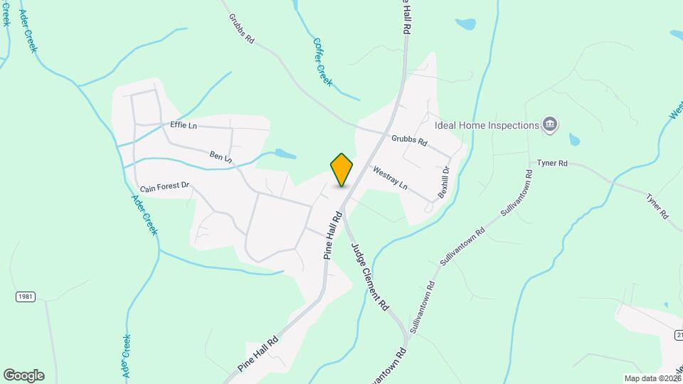 4910 Pine Hall Rd Map and Location Details