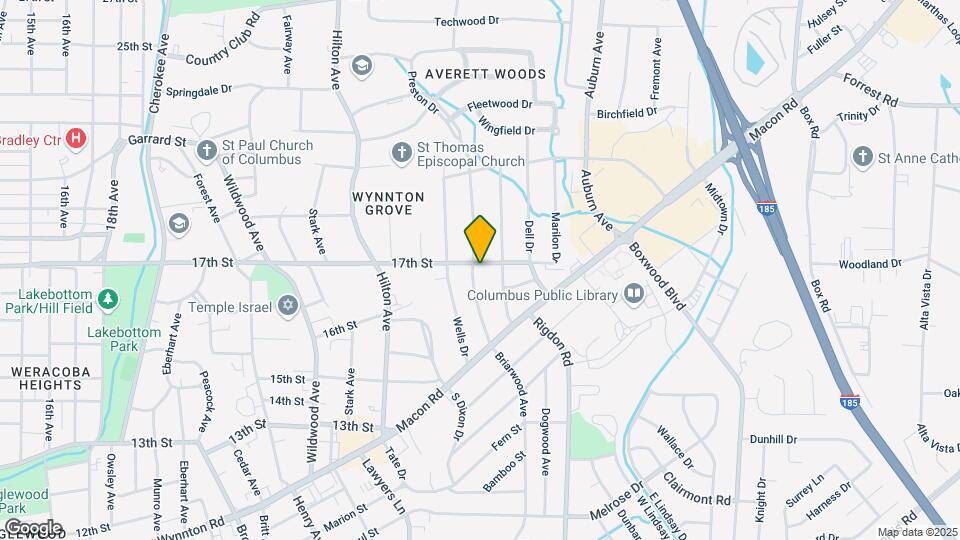 1640 Preston Dr Map and Location Details