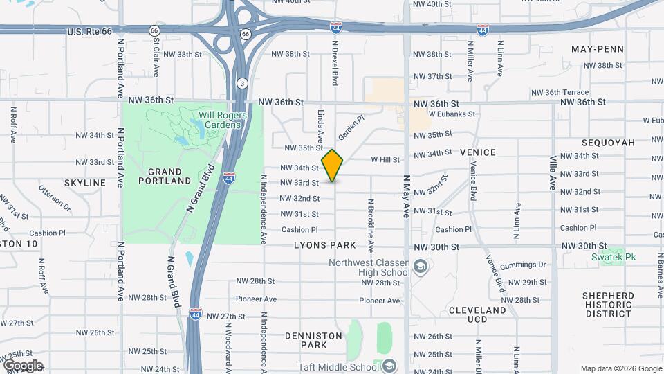 3100 NW 33rd St Map and Location Details