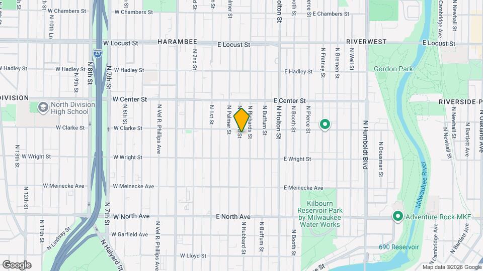 2564 N Hubbard St Map and Location Details