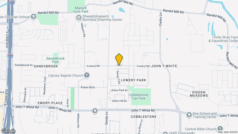 7501 Little Rock Ln Map and Location Details