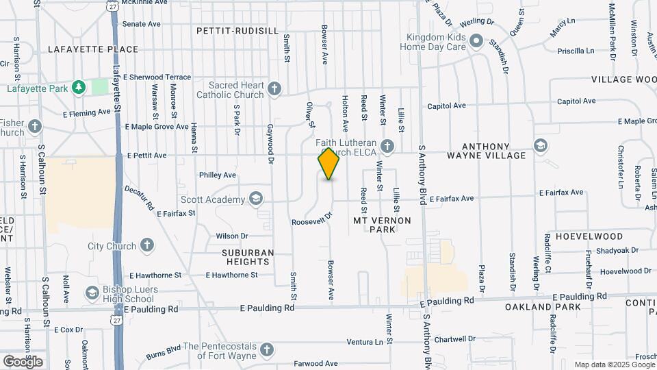 5022 Bowser Ave Map and Location Details