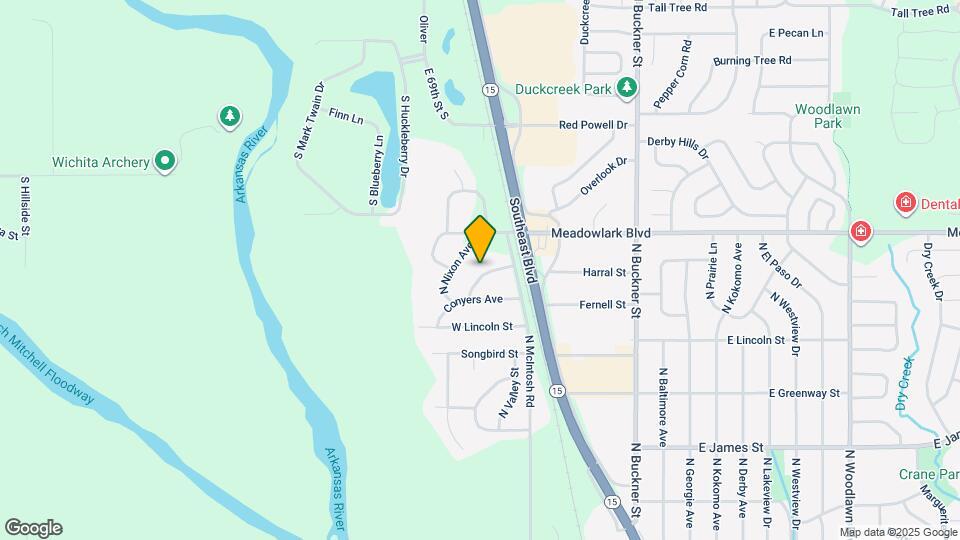 420 W Mahoney Dr Map and Location Details