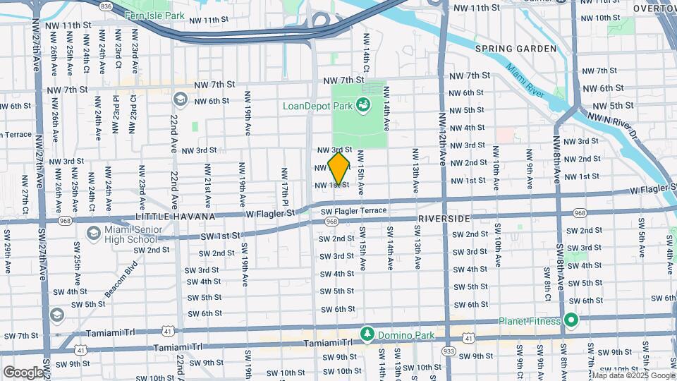 Little Havana Map and Location Details
