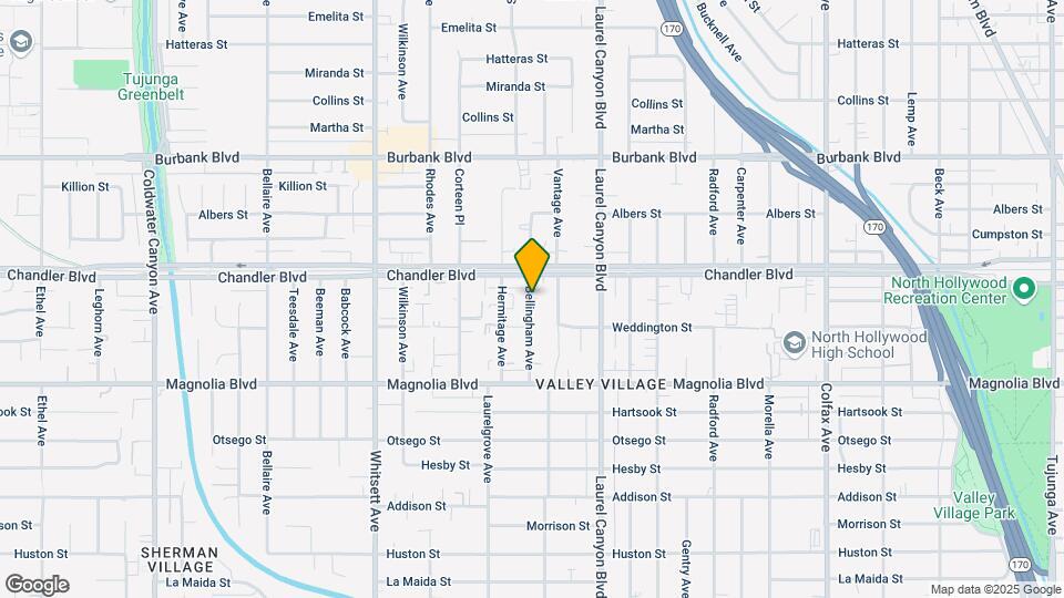 5332 Bellingham Ave Map and Location Details