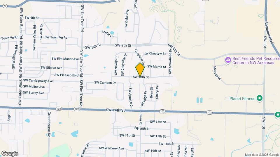 2603 SW 10th St Map and Location Details