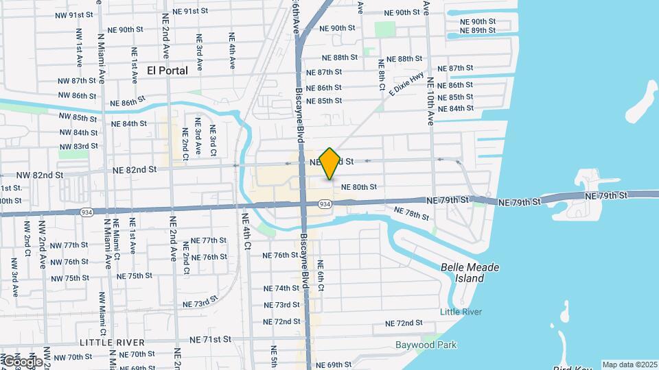 693 NE 80th St Map and Location Details