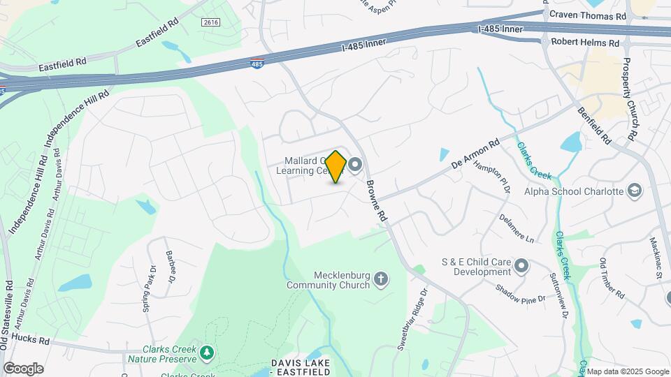 11619 Allen A Brown Rd Map and Location Details