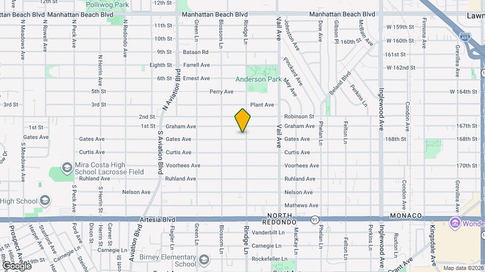 2121 Gates Ave Map and Location Details
