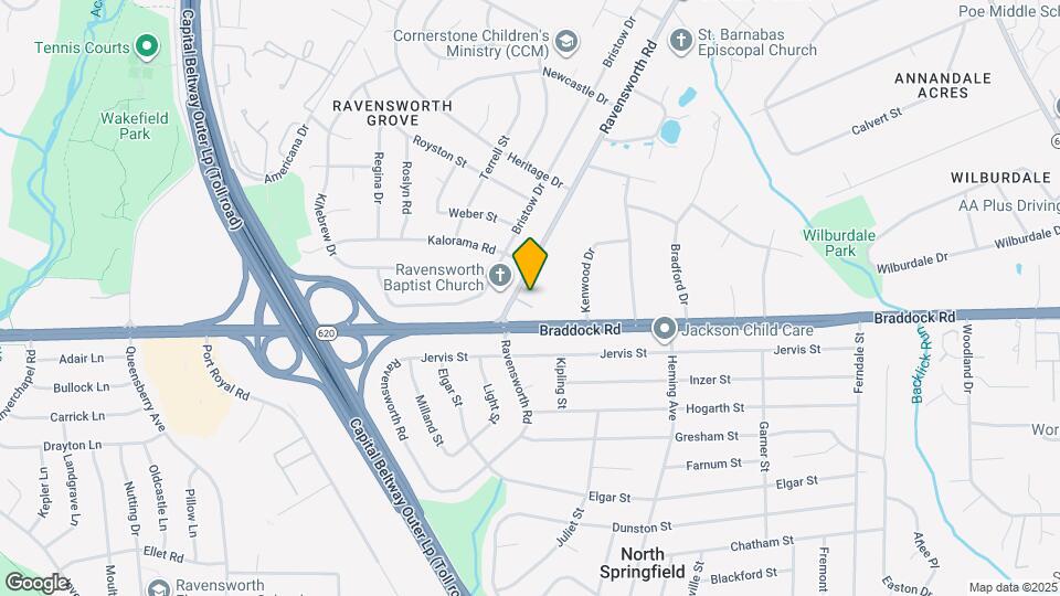 5113 Ravensworth Rd Mapa y Detalles de la Ubicación