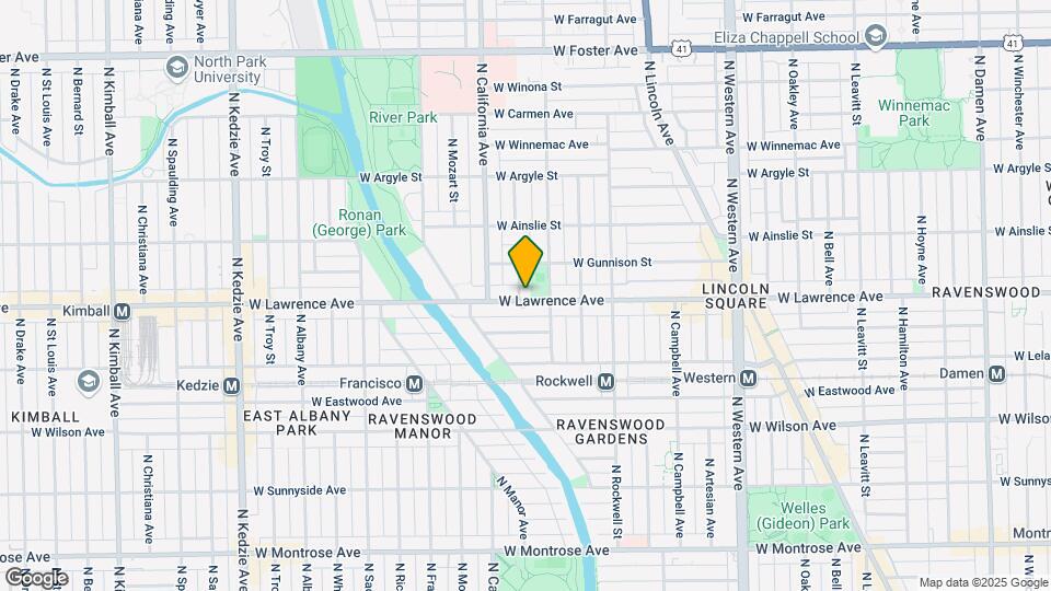 4801-4809 N Fairfield Ave Mapa y Detalles de la Ubicación