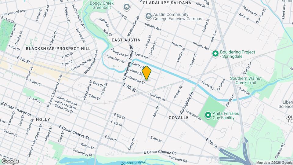 3018 Garwood St Map and Location Details