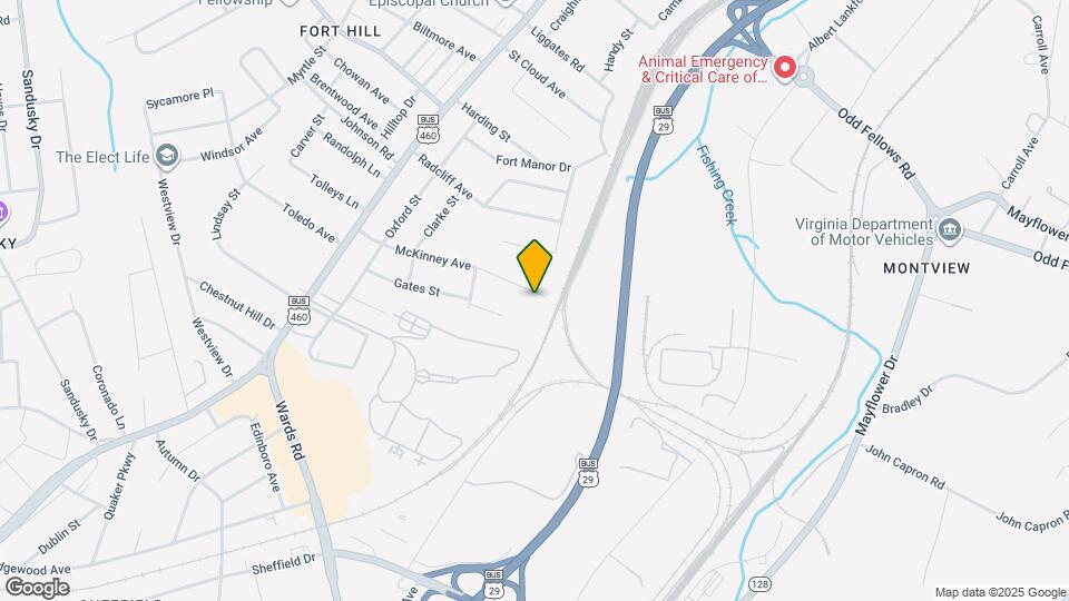 1647 McKinney Ave Map and Location Details