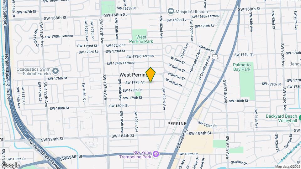 17715 SW 103rd Ave Map and Location Details