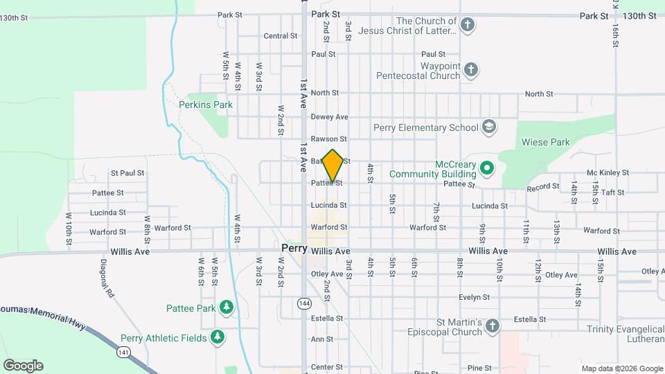1324 2nd St, Unit 2 Map and Location Details