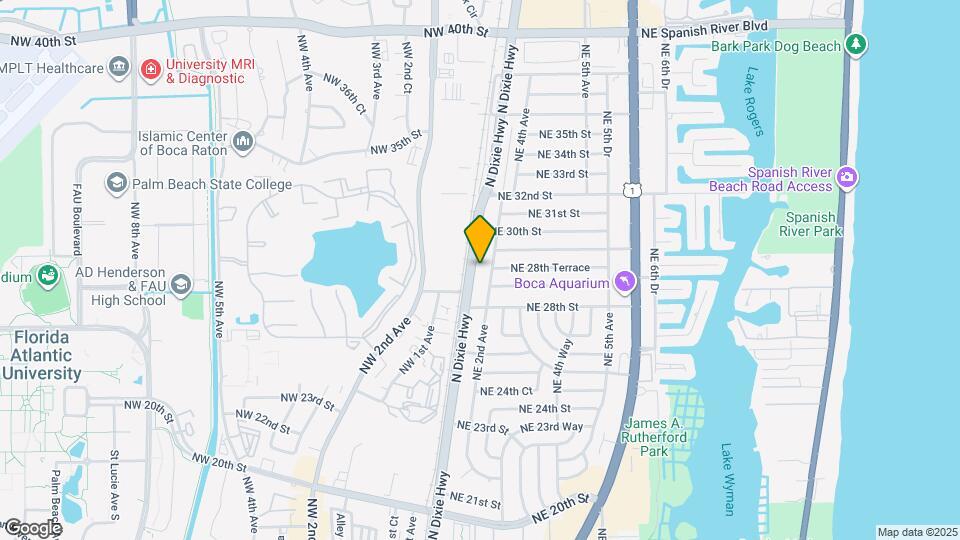 2858 N Dixie Hwy Map and Location Details