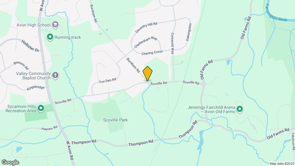 87 Scoville Rd Map and Location Details